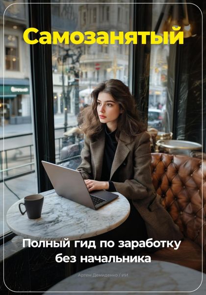 Обложка книги  «Самозанятый: Полный гид по заработку без начальника»