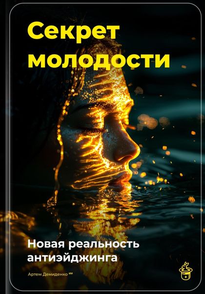 Обложка книги  «Секрет молодости: Новая реальность антиэйджинга»