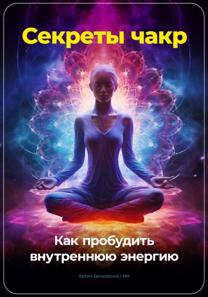 Обложка книги  «Секреты чакр: Как пробудить внутреннюю энергию»