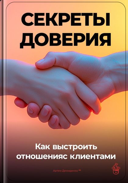 Обложка книги  «Секреты доверия: Как выстроить отношения с клиентами»