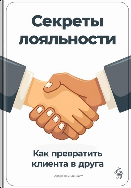 Обложка книги  «Секреты лояльности: Как превратить клиента в друга»