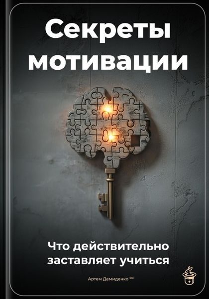 Обложка книги  «Секреты мотивации: Что действительно заставляет учиться»