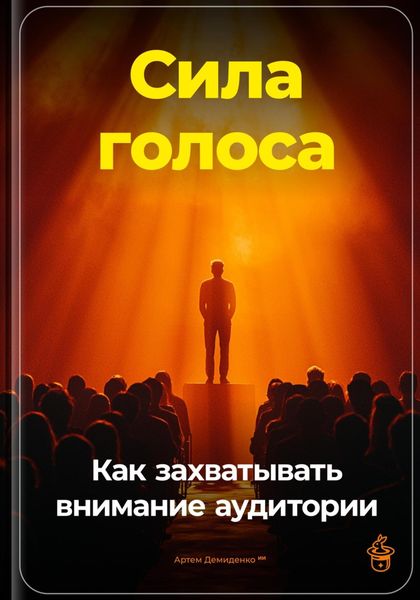 Обложка книги  «Сила голоса: Как захватывать внимание аудитории»