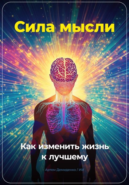 Обложка книги  «Сила мысли: Как изменить жизнь к лучшему»