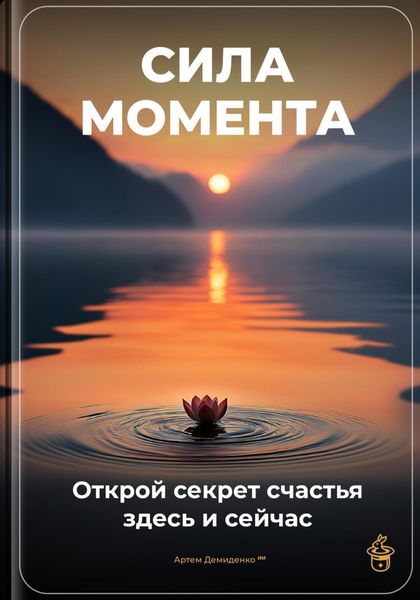 Обложка книги «Сила момента: Открой секрет счастья здесь и сейчас»