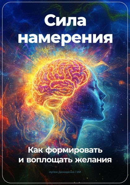 Обложка книги «Сила намерения: Как формировать и воплощать желания»