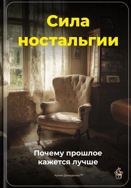 Обложка книги  «Сила ностальгии: Почему прошлое кажется лучше»