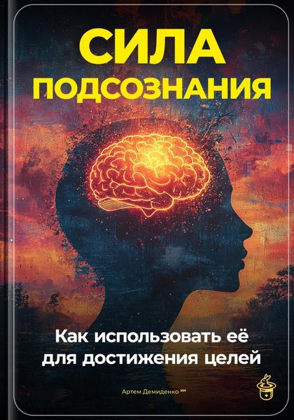 Обложка книги  «Сила подсознания: Как использовать её для достижения целей»
