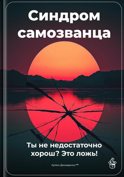 Обложка книги  «Синдром самозванца: Ты не недостаточно хорош? Это ложь!»