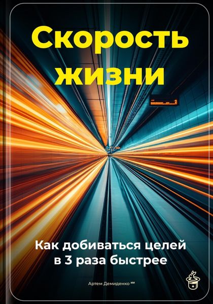 Обложка книги  «Скорость жизни: Как добиваться целей в 3 раза быстрее»