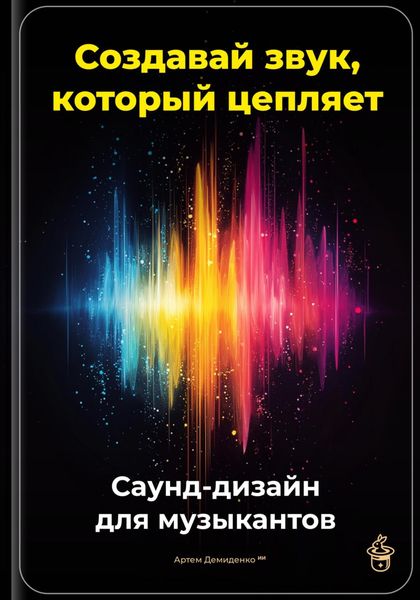Обложка книги  «Создавай звук, который цепляет: Саунд-дизайн для музыкантов»