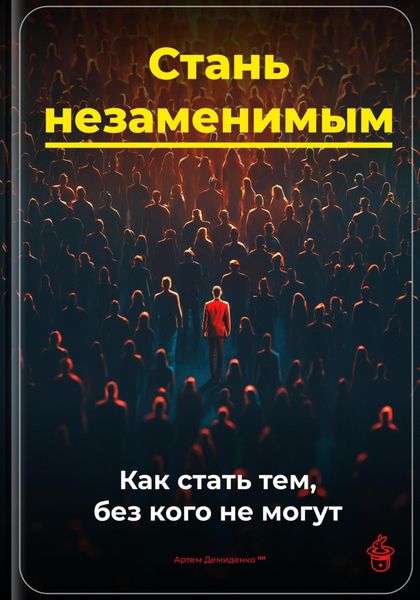 Обложка книги «Стань незаменимым: Как стать тем, без кого не могут»