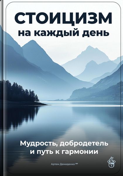 Обложка книги  «Стоицизм на каждый день: Мудрость, добродетель и путь к гармонии»