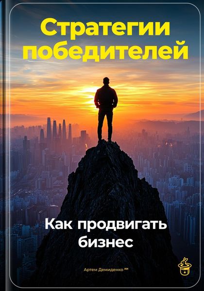 Обложка книги  «Стратегии победителей: Как продвигать бизнес»
