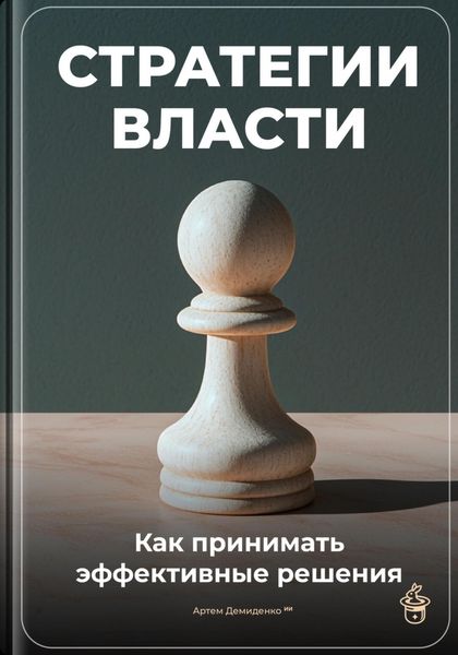 Обложка книги  «Стратегии власти: Как принимать эффективные решения»