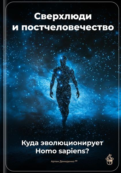 Обложка книги  «Сверхлюди и постчеловечество: Куда эволюционирует Homo sapiens?»