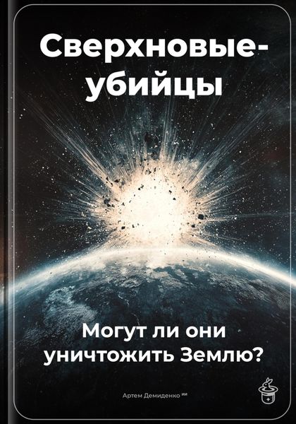 Обложка книги  «Сверхновые-убийцы: Могут ли они уничтожить Землю?»