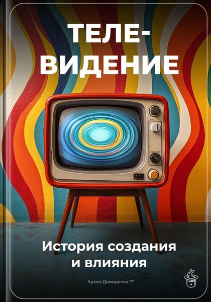 Обложка книги  «Телевидение: История создания и влияния»