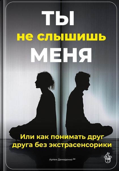 Обложка книги  «Ты не слышишь меня: Или как понимать друг друга без экстрасенсорики»
