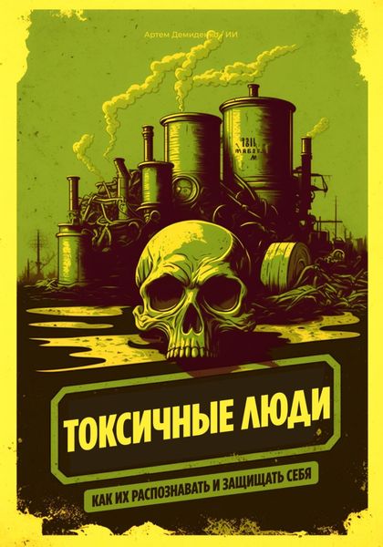 Обложка книги  «Токсичные люди: Как их распознавать и защищать себя»