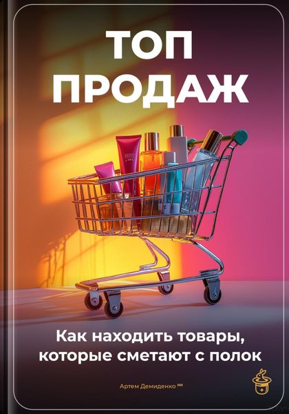 Обложка книги  «Топ-продаж: Как находить товары, которые сметают с полок»