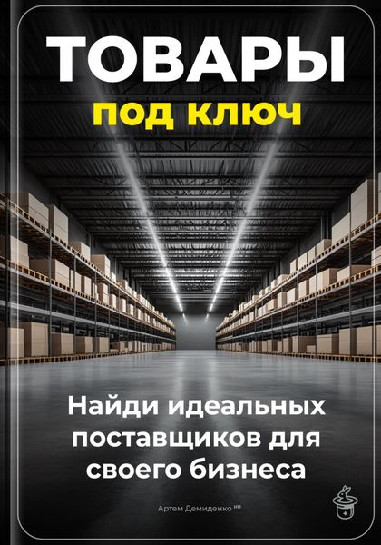 Обложка книги  «Товары под ключ: Найди идеальных поставщиков для своего бизнеса»