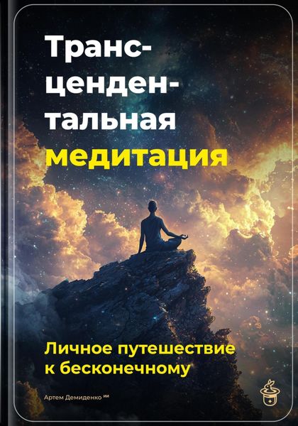 Обложка книги  «Трансцендентальная медитация: Личное путешествие к бесконечному»