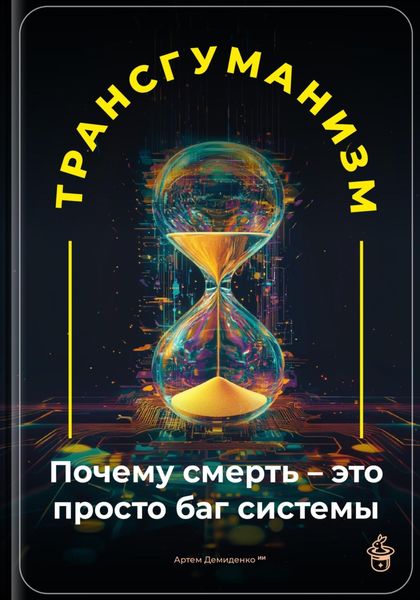 Обложка книги  «Трансгуманизм: Почему смерть – это просто баг системы»