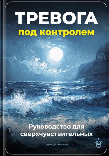 Обложка книги  «Тревога под контролем: Руководство для сверхчувствительных»
