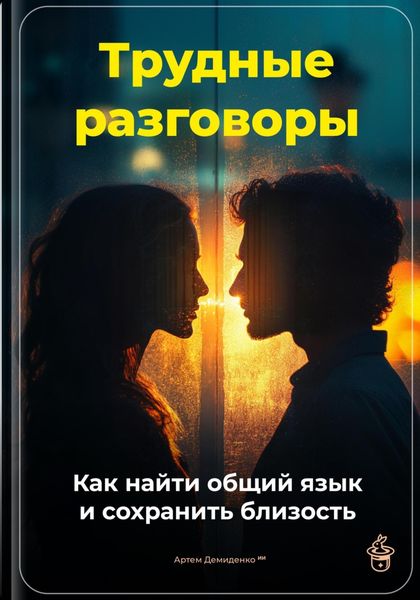 Обложка книги  «Трудные разговоры: Как найти общий язык и сохранить близость»