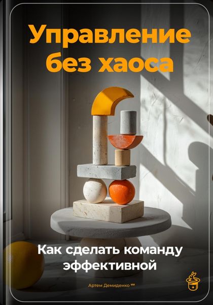 Обложка книги  «Управление без хаоса: Как сделать команду эффективной»