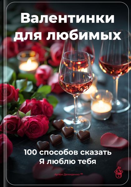 Обложка книги  «Валентинки для любимых: 100 способов сказать Я люблю тебя»