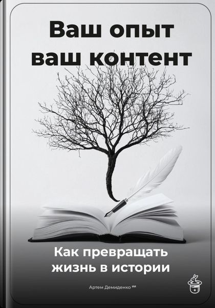Обложка книги  «Ваш опыт – ваш контент: Как превращать жизнь в истории»