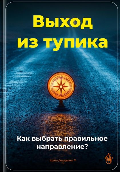 Обложка книги  «Выход из тупика: Как выбрать правильное направление?»
