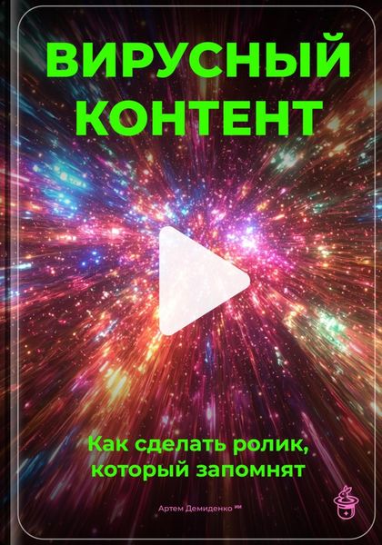 Обложка книги  «Вирусный контент: Как сделать ролик, который запомнят»