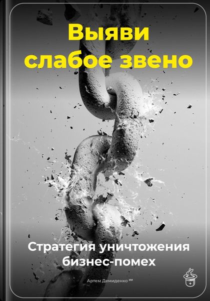 Обложка книги  «Выяви слабое звено: Стратегия уничтожения бизнес-помех»