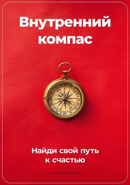 Обложка книги  «Внутренний компас: Найди свой путь к счастью»