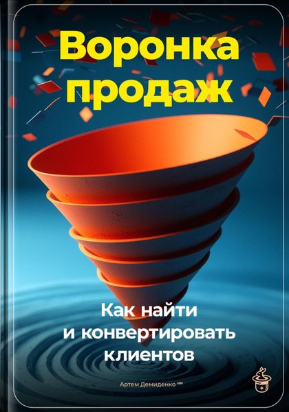 Обложка книги  «Воронка продаж: Как найти и конвертировать клиентов»