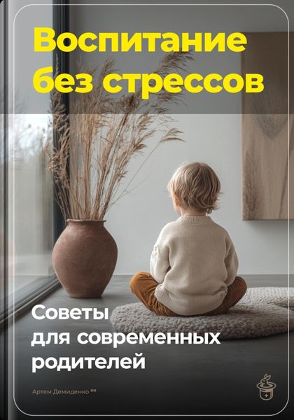 Обложка книги  «Воспитание без стрессов: Советы для современных родителей»