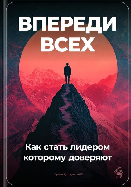 Обложка книги  «Впереди всех: Как стать лидером, которому доверяют»