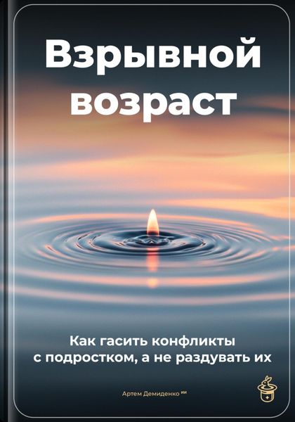 Обложка книги  «Взрывной возраст: Как гасить конфликты с подростком, а не раздувать их»