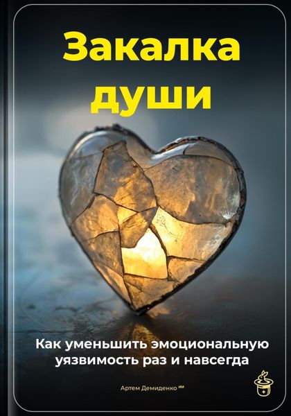 Обложка книги  «Закалка души: Как уменьшить эмоциональную уязвимость раз и навсегда»