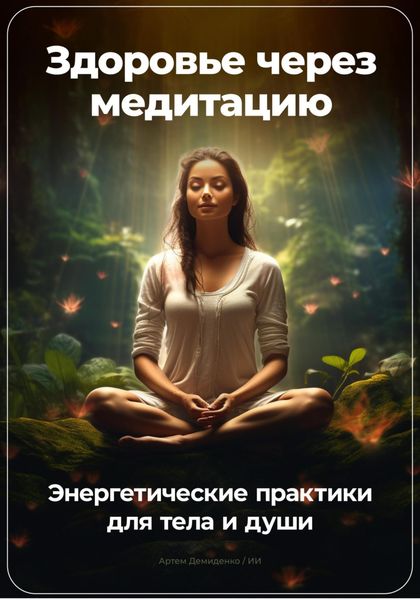 Обложка книги  «Здоровье через медитацию: Энергетические практики для тела и души»