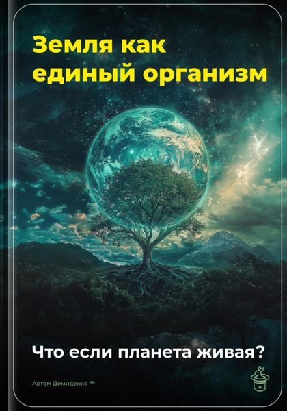 Обложка книги  «Земля как единый организм: Что если планета живая?»