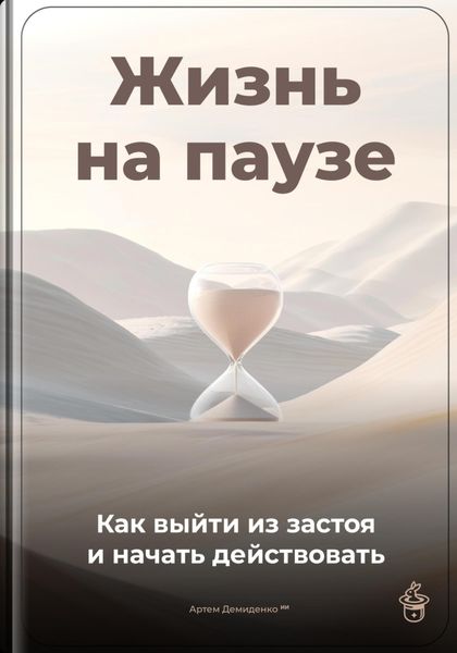 Обложка книги  «Жизнь на паузе: Как выйти из застоя и начать действовать»