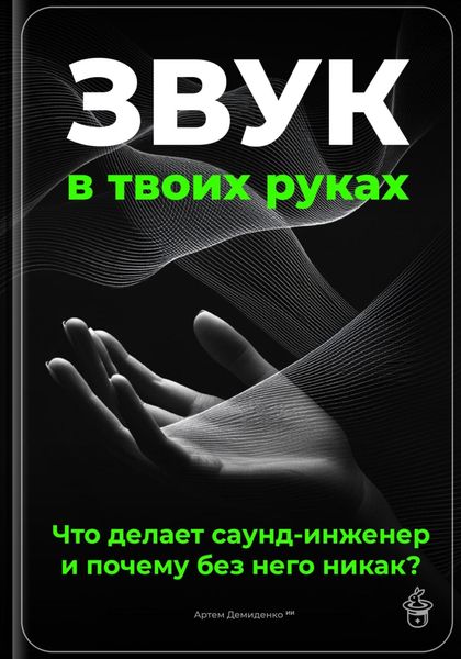 Обложка книги  «Звук в твоих руках: Что делает саунд-инженер и почему без него никак?»