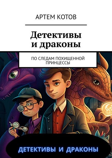Обложка книги «Детективы и драконы. По следам похищенной принцессы»