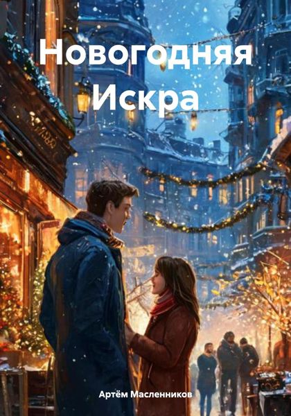 Обложка книги  «Новогодняя Искра»