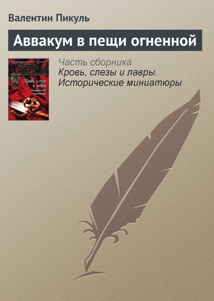Обложка книги  «Аввакум в пещи огненной»