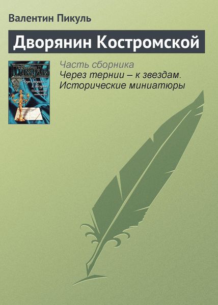Обложка книги  «Дворянин Костромской»